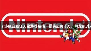 中国台湾男子涉嫌盗版任天堂游戏被捕，损失超两千万，尊龙凯时人生就是博。