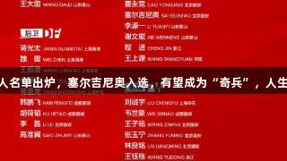 国足27人名单出炉，塞尔吉尼奥入选，有望成为“奇兵”，人生就是博！
