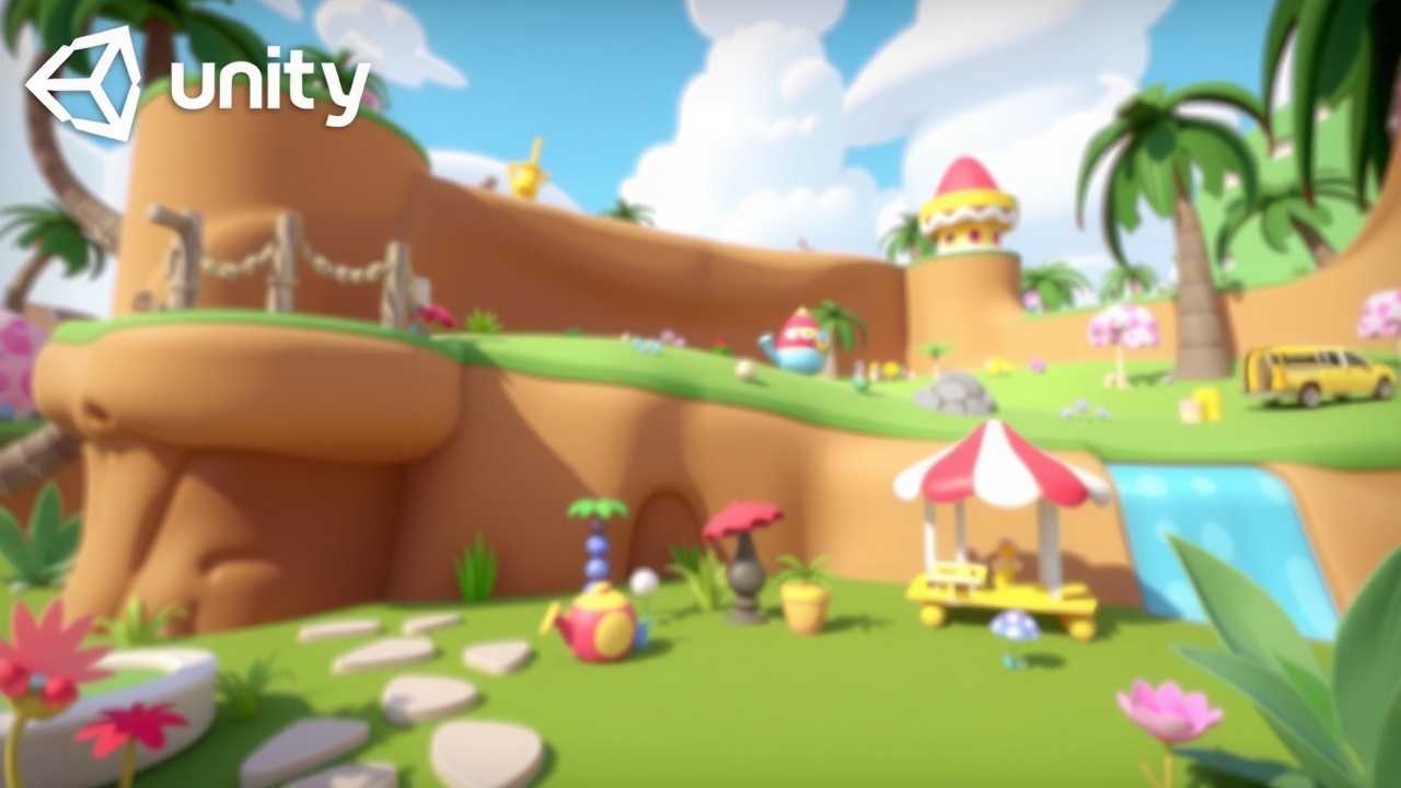 《Unity3D开放世界资源包：KU酷游卡通乐园AssetBundle推荐》