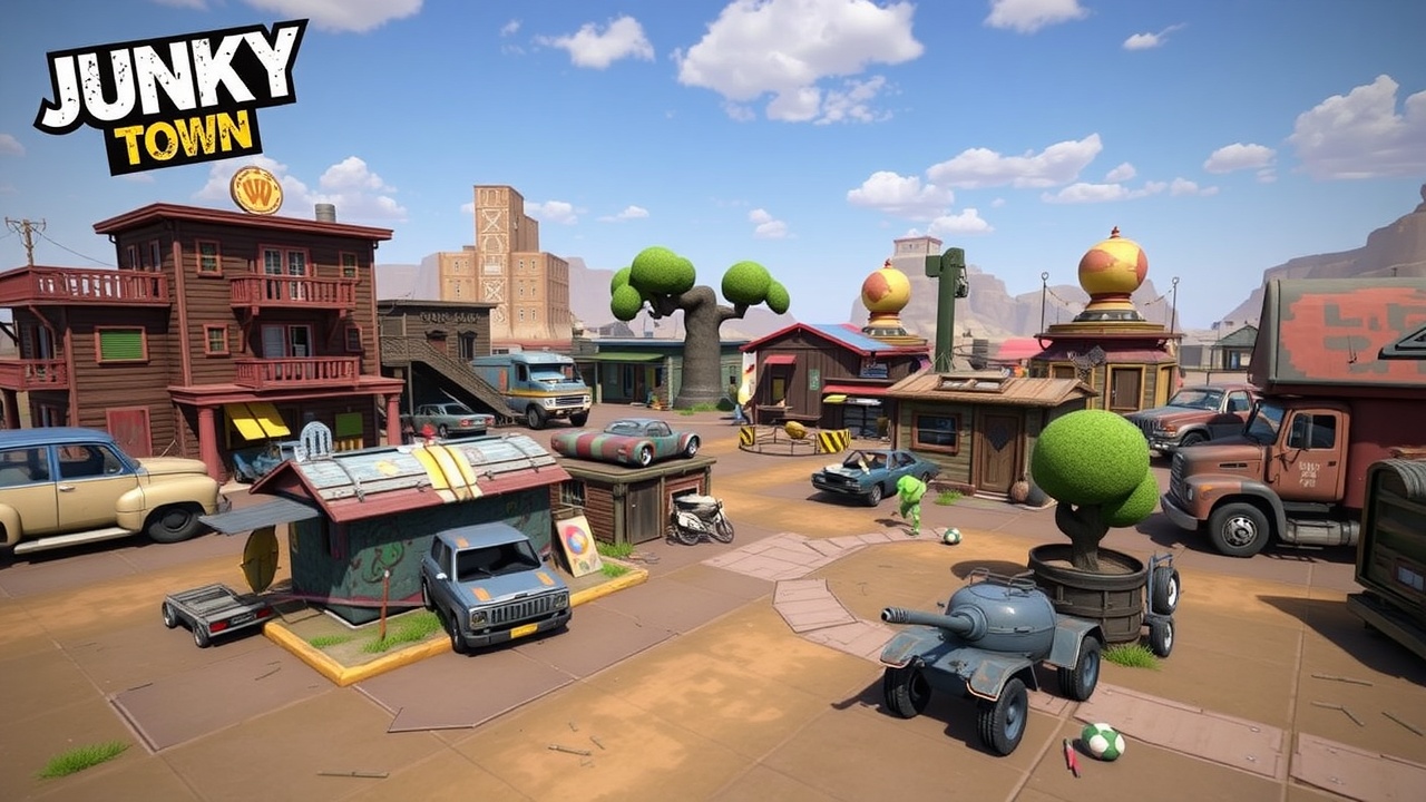 【KU酷游】Unity3D战争策略资产包：JunkyTownUltimateAssetPack全方位评测与使用指南
