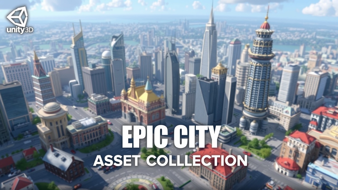 [BG大游]推出Unity3D史诗之都SLG游戏全资产包——完美游戏资源集锦！