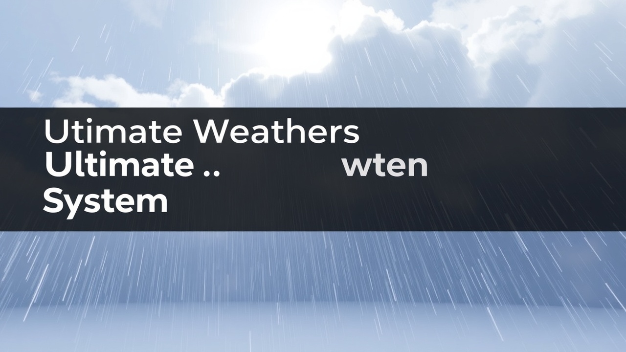 《BG大游》推荐：极致天气系统插件UltimateWeatherSystemPlugin的完美应用指南