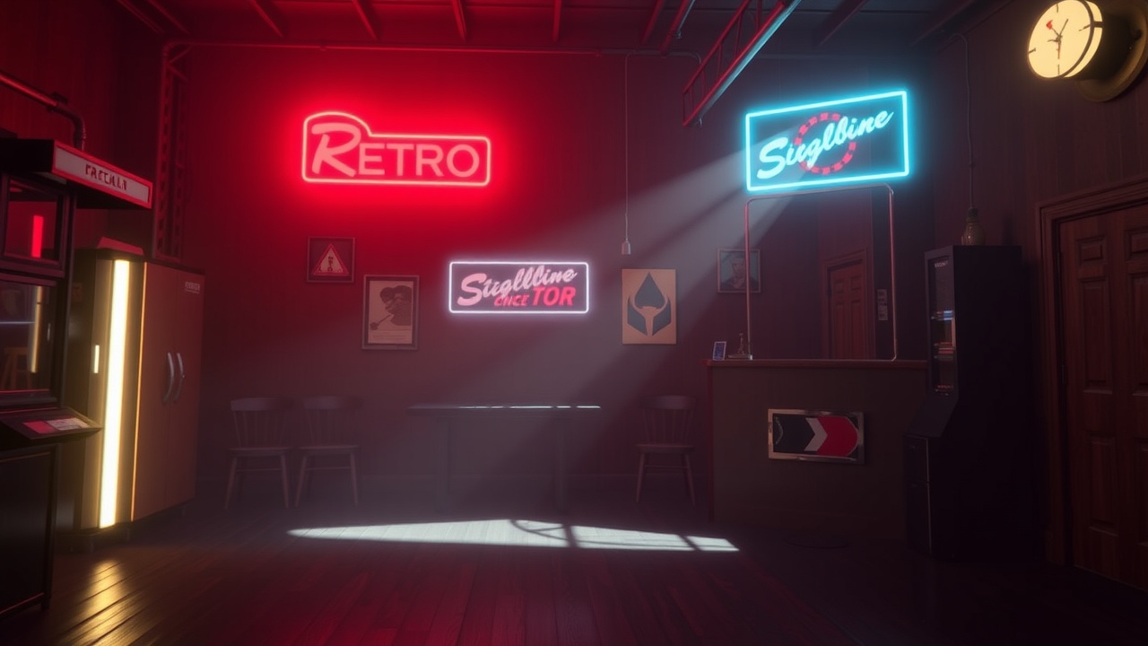 【KU酷游】推荐：Unity3D复古灯光效果插件RetroLightingEffectsPlugin强化游戏视觉体验