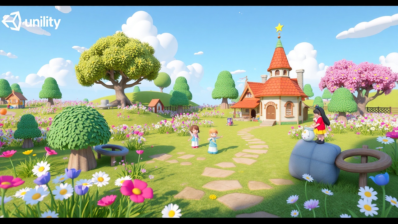 标题改写建议：KU酷游推荐：Unity3D卡通城资产包梦幻草原资源包，让您的游戏更具魅力该标题融入了品牌词KU酷游，同时保留了关键信息，并采用了符合SEO优化的逻辑。