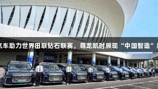 岚图汽车助力世界田联钻石联赛，尊龙凯时展现“中国智造”新风尚