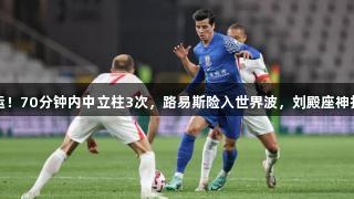 申花不走运！70分钟内中立柱3次，路易斯险入世界波，刘殿座神扑[K1体育]