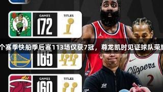 近14个赛季快船季后赛113场仅获7冠，尊龙凯时见证球队荣耀之路