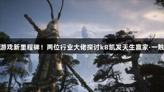中国游戏新里程碑！两位行业大佬探讨k8凯发天生赢家·一触即发