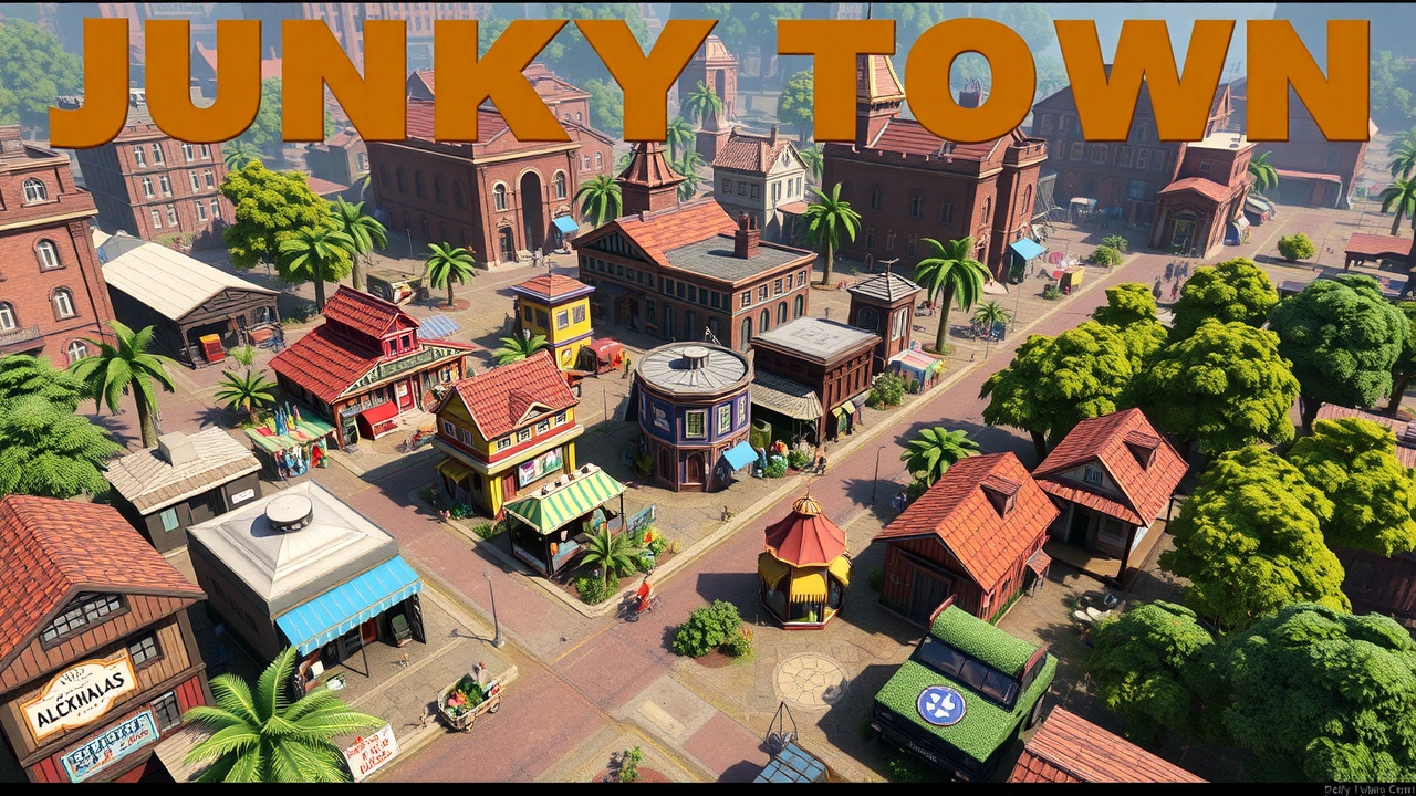 如何在J9九游会官网中使用Unity3D开放世界资源包JunkyTownUltimateAssetPack？