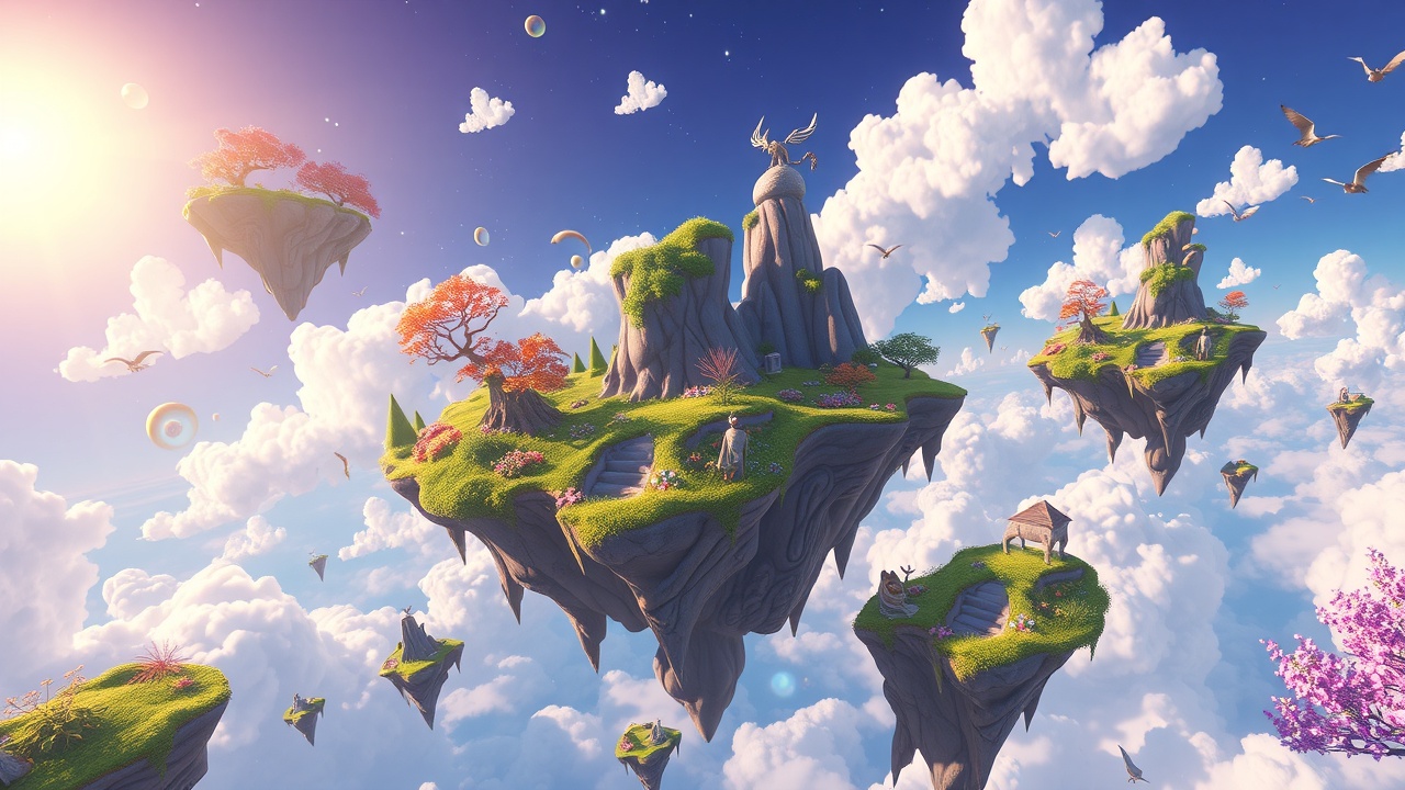 《KU酷游》呈现：Unity3D奇幻空中世界URP游戏就绪级别《FantasticalSkyWorld》优化指南