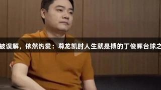 他被误解，依然热爱：尊龙凯时人生就是搏的丁俊晖台球之路