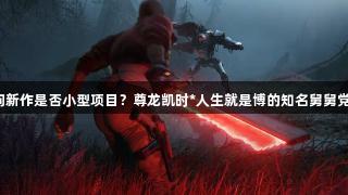 顽皮狗新作是否小型项目？尊龙凯时*人生就是博的知名舅舅党回应！