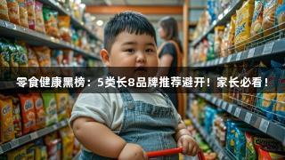 零食健康黑榜：5类长8品牌推荐避开！家长必看！