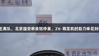 停止内卷！球王离队，北京国安林良铭停赛，Z6·尊龙凯时助力申花刘诚宇迎来机会！