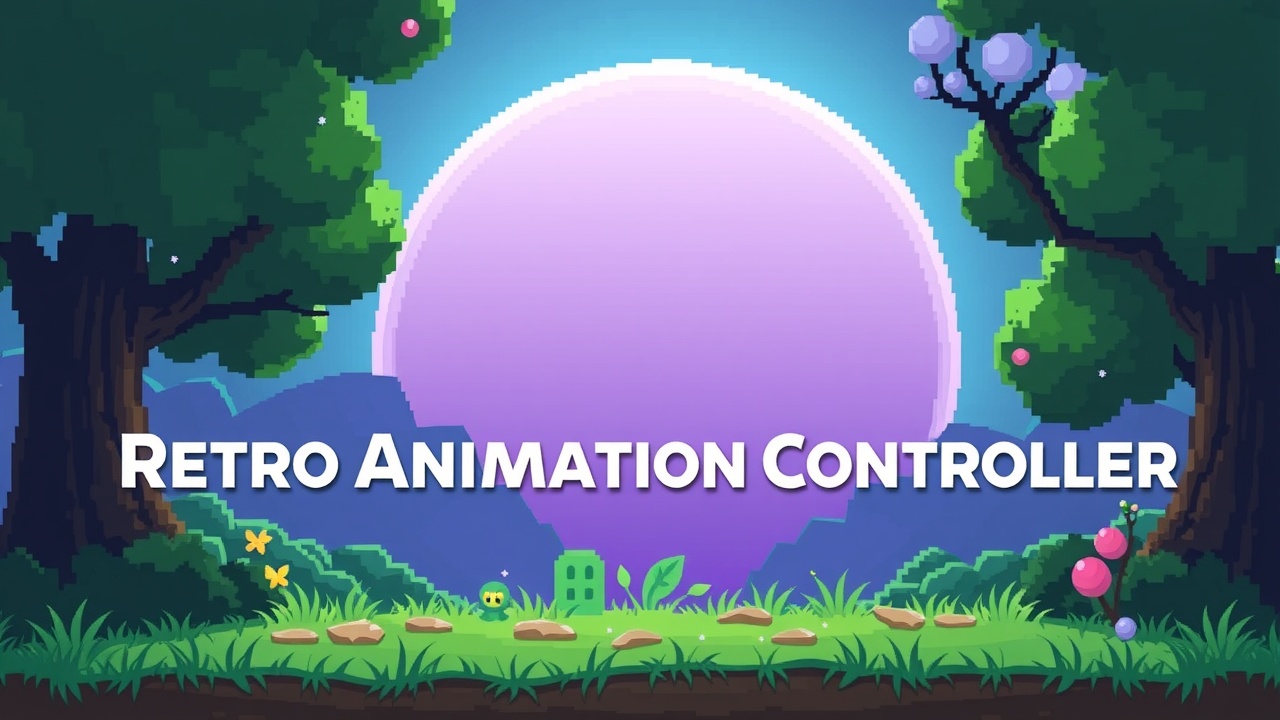 如何使用j9九游会国际的复古动画控制器RetroAnimationController提升Unity3D项目效果？
