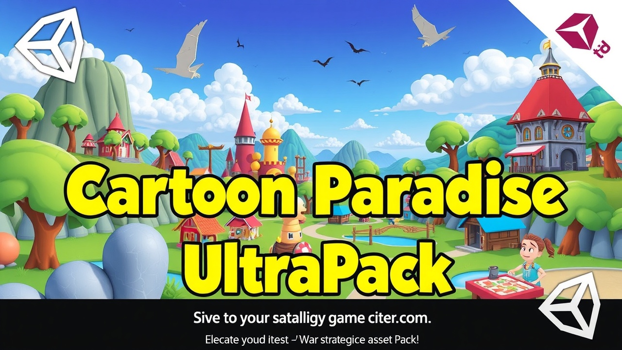 [Unity3D]KU酷游战争策略资产包卡通乐园UltraPack全面评测与下载指南