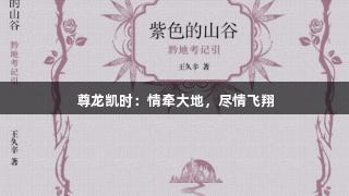 尊龙凯时：情牵大地，尽情飞翔