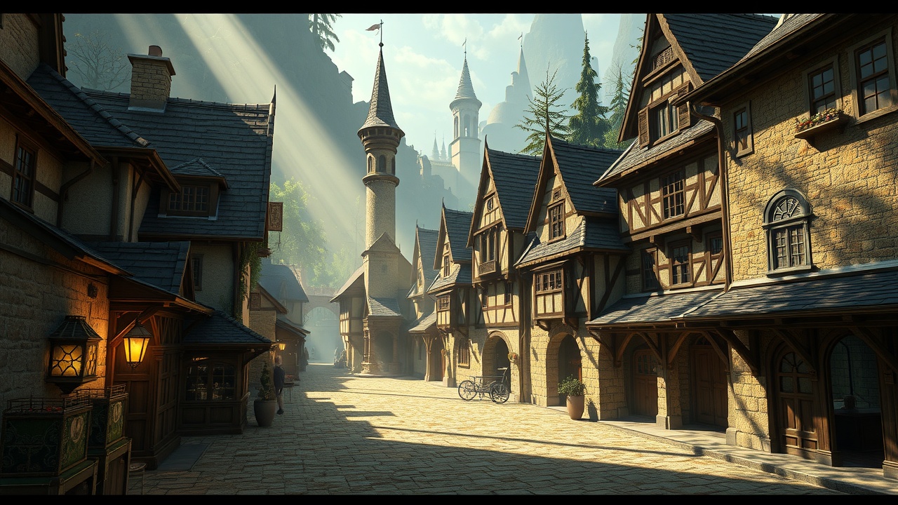 《Unity3D光影古镇：如何在URP中创作游戏就绪级别的LuminousAncientTown-j9九游会优化攻略》