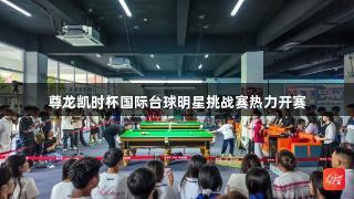 尊龙凯时杯国际台球明星挑战赛热力开赛