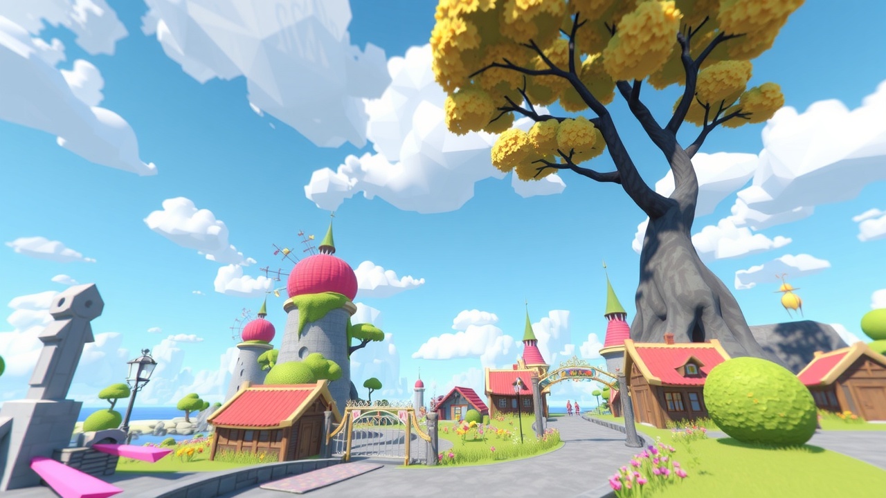 优化后的标题可以是：[Unity3D]j9九游会国际梦境自然全资产包——史诗之都LowPolyArt探索之旅