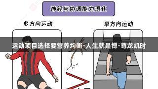 运动项目选择要营养均衡-人生就是博-尊龙凯时