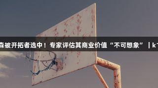 杨瀚森被开拓者选中！专家评估其商业价值“不可想象”｜k1体育