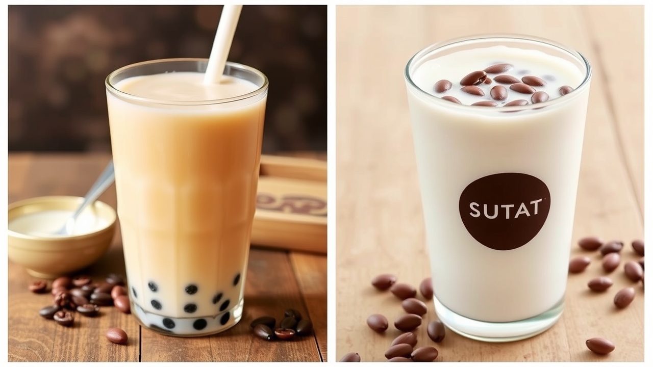 j9九游会奶茶和豆浆的区别是什么？探秘j9九游会的饮品选择！