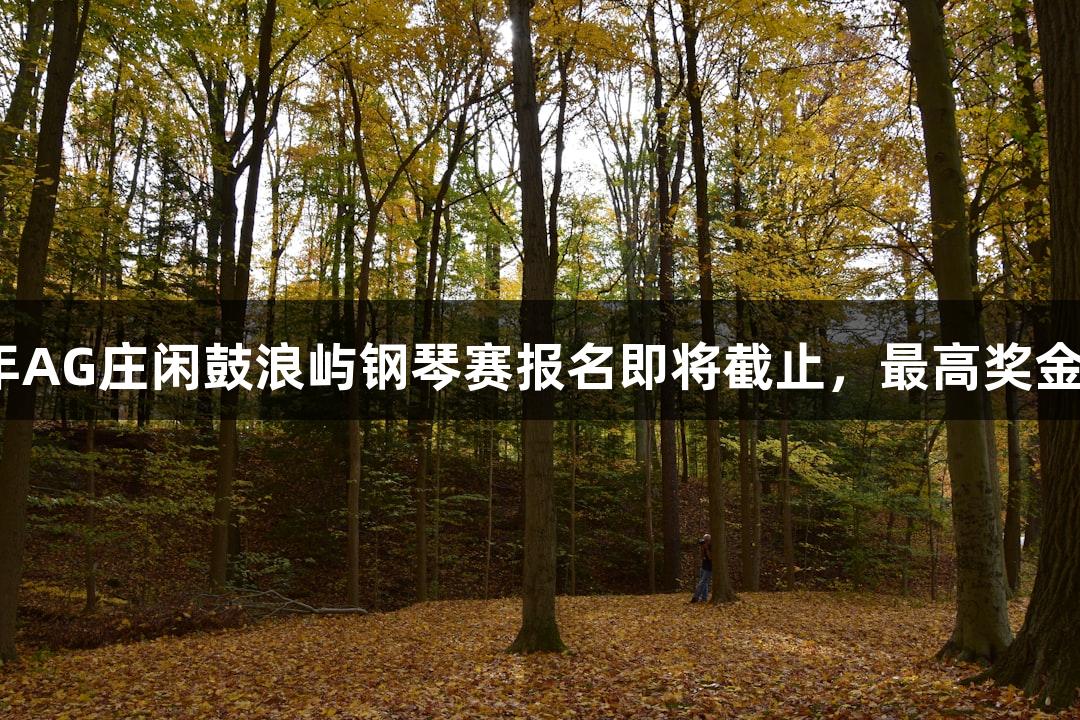 2025年AG庄闲鼓浪屿钢琴赛报名即将截止，最高奖金6万元！