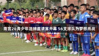 南宫28青少年足球邀请赛开幕 56支球队为梦想而战