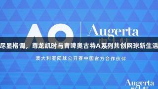 挥拍尽显格调，尊龙凯时与青啤奥古特A系列共创网球新生活方式