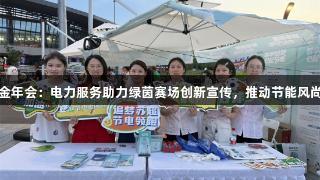 金年会：电力服务助力绿茵赛场创新宣传，推动节能风尚
