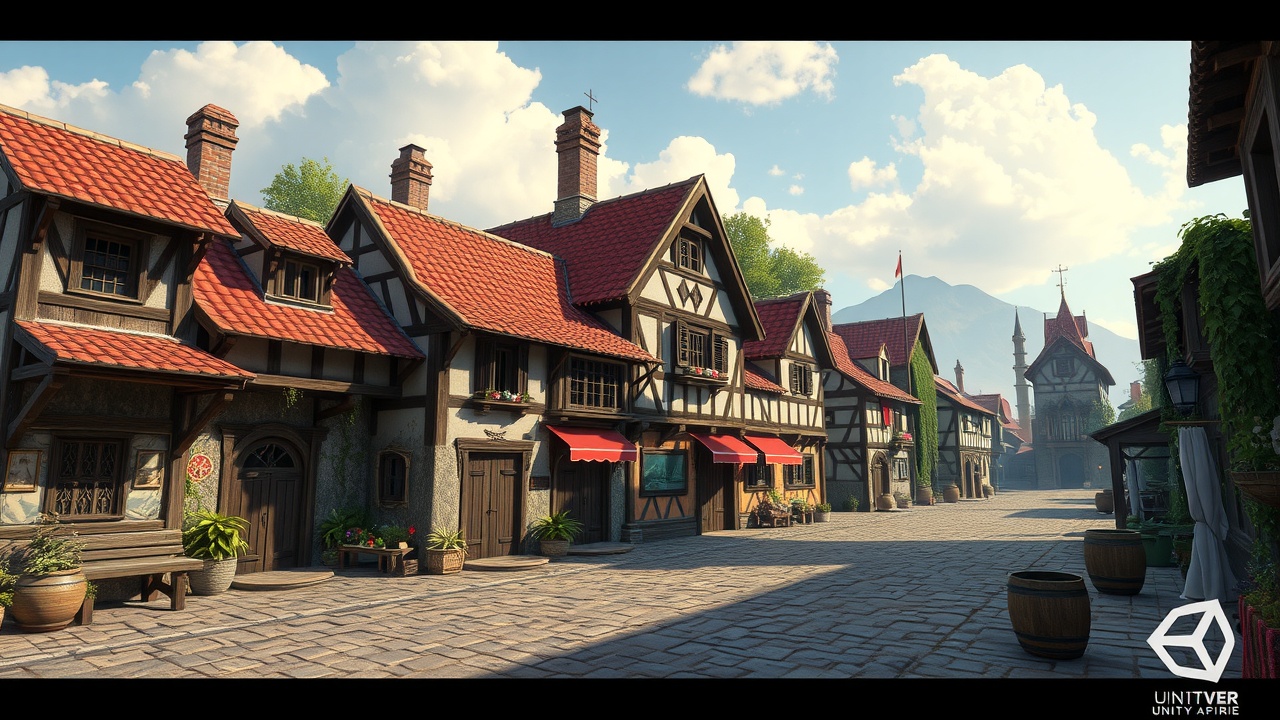 改写后的标题可以是：[BG大游]Unity3D复古古镇URP游戏就绪级别攻略|RetroAncientTown探索之旅