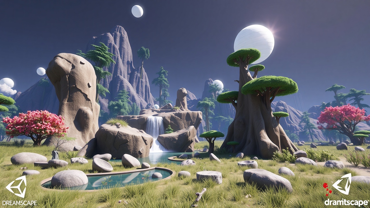 优化后的标题可以是：[金年会]Unity3D梦境自然全资产包——打造科幻基地的最佳选择!