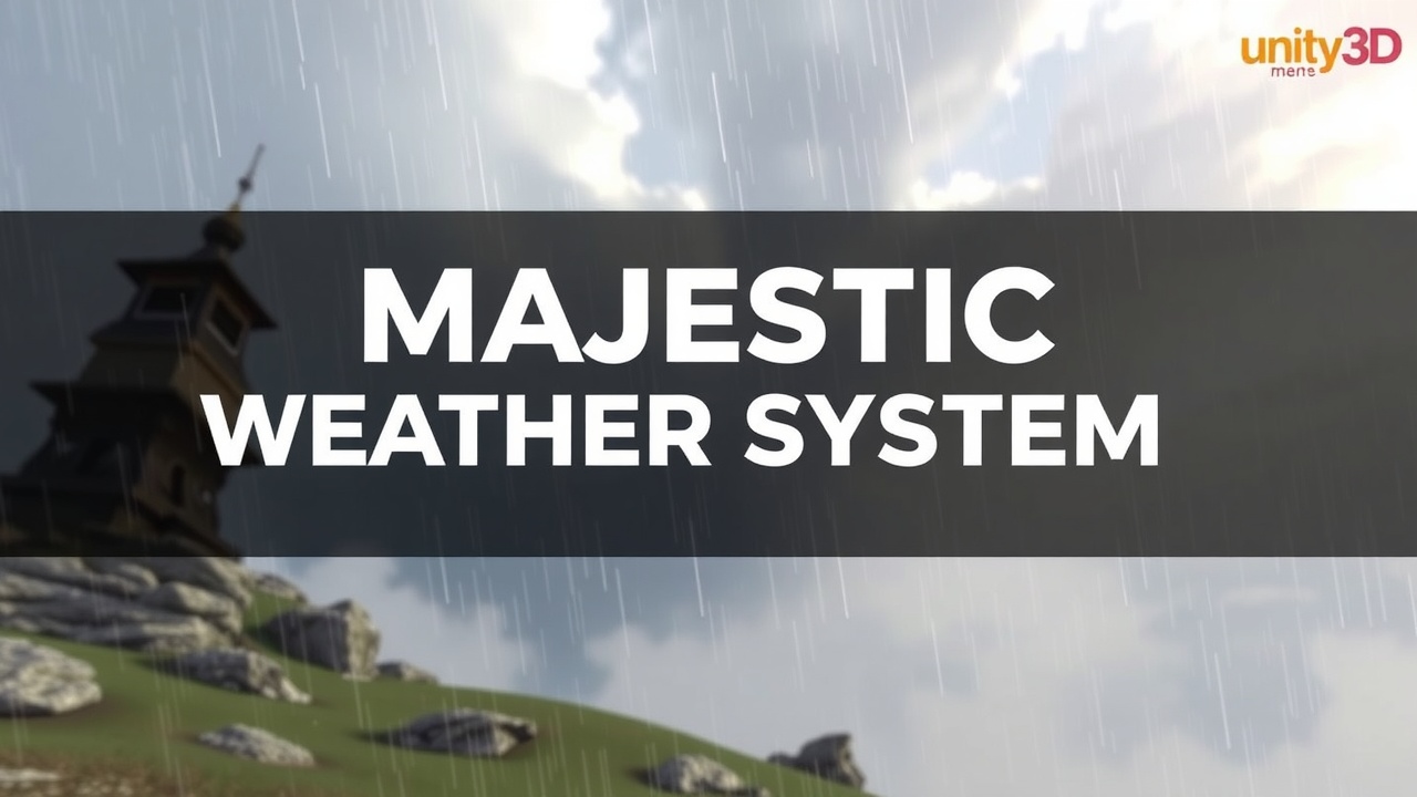 如何使用j9九游会的宏伟天气系统插件MajesticWeatherSystemPlugin提升Unity3D游戏效果？