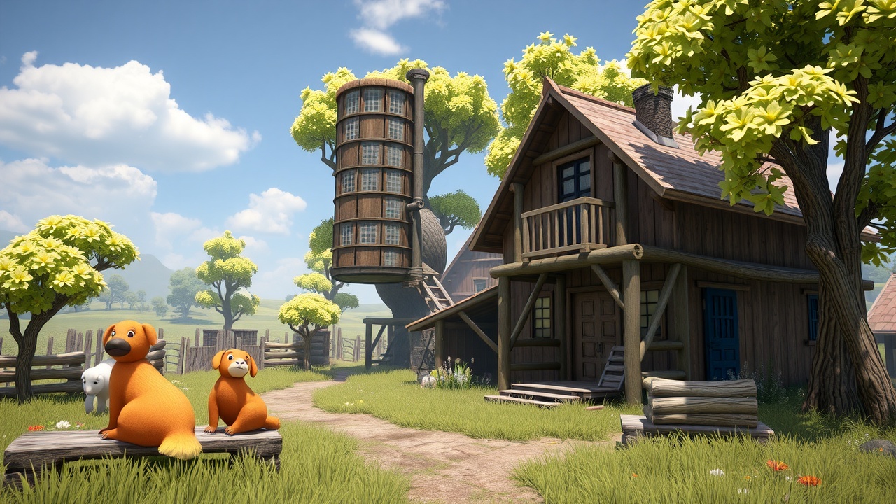 标题改写建议：[Unity3D蒸汽农场URP-j9九游会国际游戏就绪级别SteampunkCountrysideFarm攻略]这个标题融入了品牌词，并且符合SEO优化逻辑，能够吸引目标用户的关注。