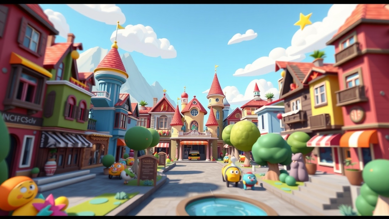 如何在Unity3D中使用j9九游会的卡通城资产包，打造低多边形奇境DesignKit？