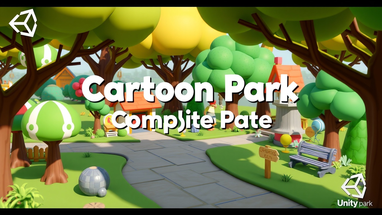 优化后的问题标题：[Unity3D]金年会主题的卡通乐园CompleteAssetPack，打造你的动画世界！