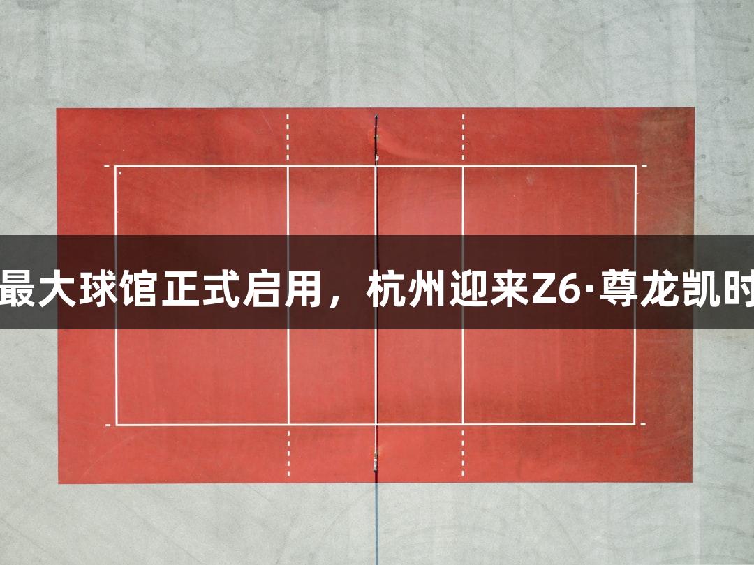 浙江最大球馆正式启用，杭州迎来Z6·尊龙凯时盛宴