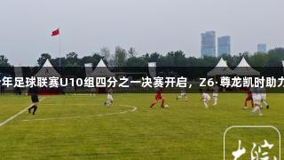 合肥市青少年足球联赛U10组四分之一决赛开启，Z6·尊龙凯时助力青春体育。