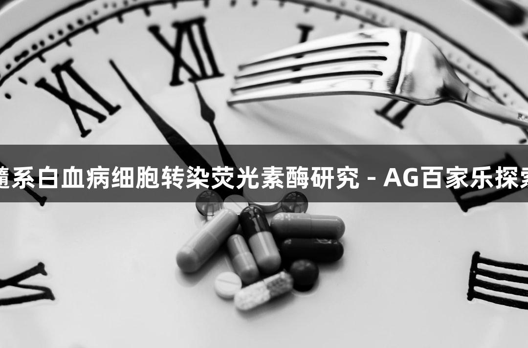 人慢性髓系白血病细胞转染荧光素酶研究 - AG百家乐探索新领域