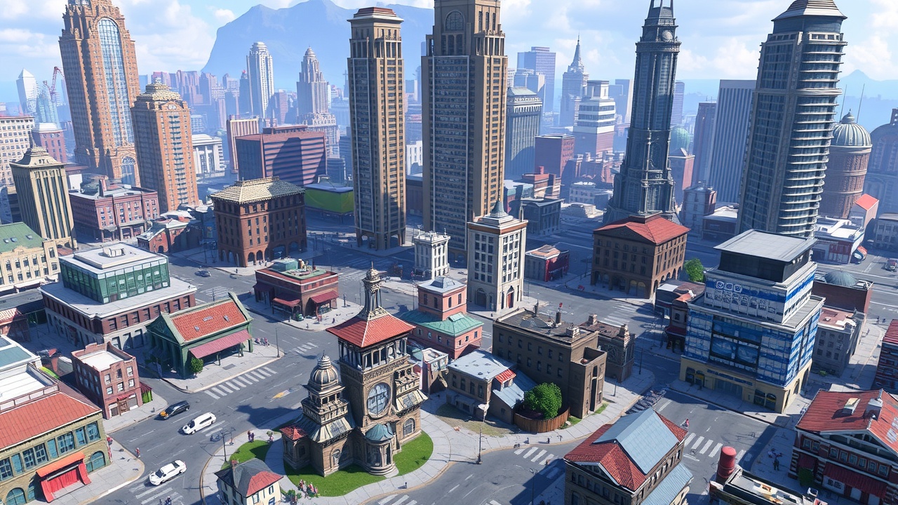 爱游戏独家推荐：Unity3D动作冒险资源包《史诗之都》AssetCollection，助力游戏开发！