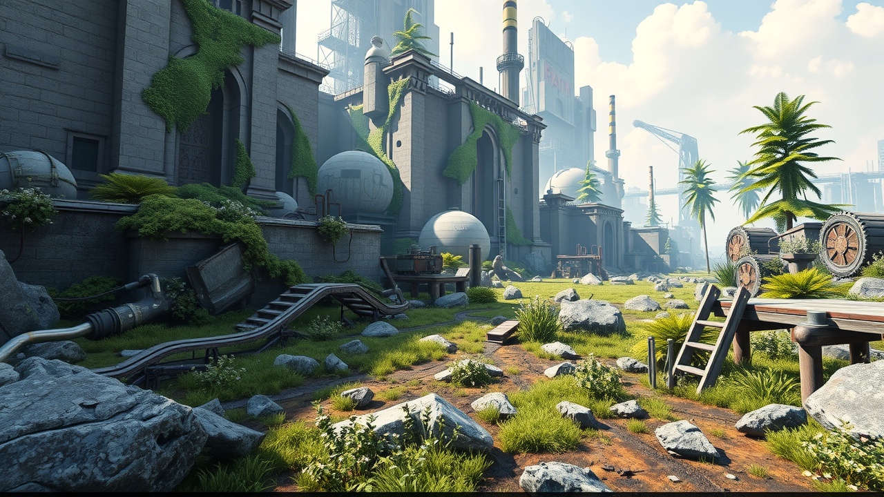 《金年会科技废墟：Unity3DURP游戏就绪级别TechRuinedGrounds详解》