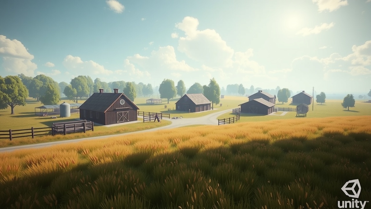 标题优化建议：《Unity3D暗影农场：j9九游会版URP游戏就绪级别ShadowedCountrysideFarm》这个标题融入了品牌词j9九游会，同时保留了原有的主要关键词，符合SEO优化逻辑。