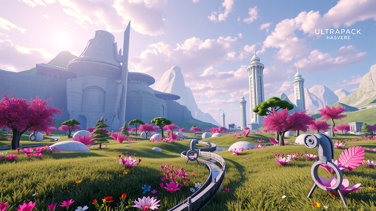 《金年会：Unity3D多边形科幻世界全资产包梦幻草原UltraPack》