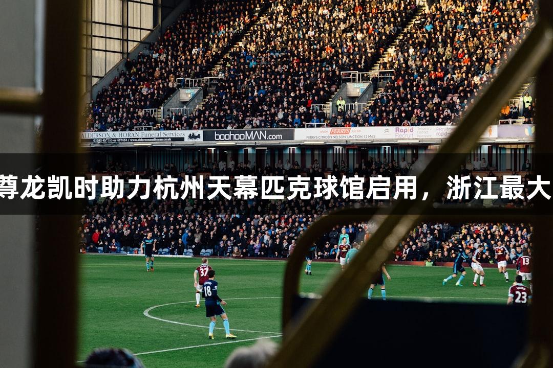 尊龙凯时助力杭州天幕匹克球馆启用，浙江最大！