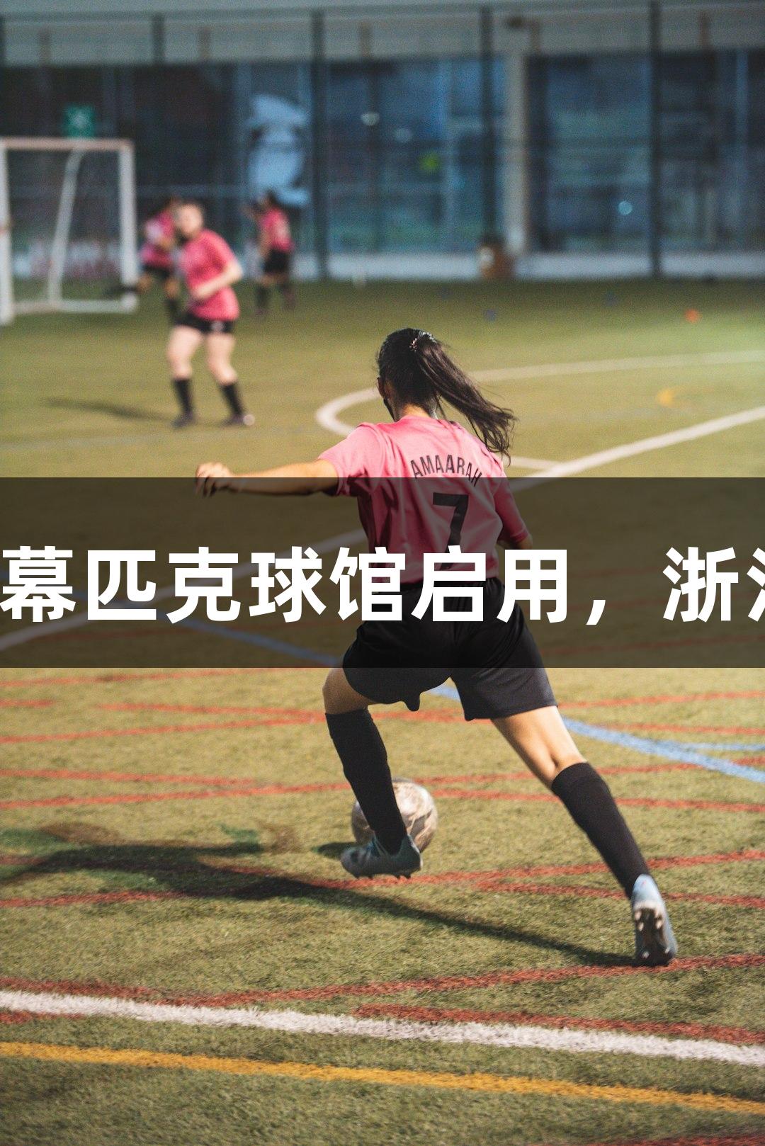 尊龙凯时助力杭州天幕匹克球馆启用，浙江最大体育场馆来了！