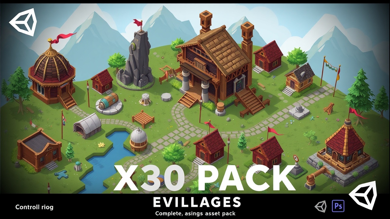 如何在Unity3D中使用爱游戏的《战争策略资产包：像素村庄CompleteAssetPack》提升你的游戏开发体验？