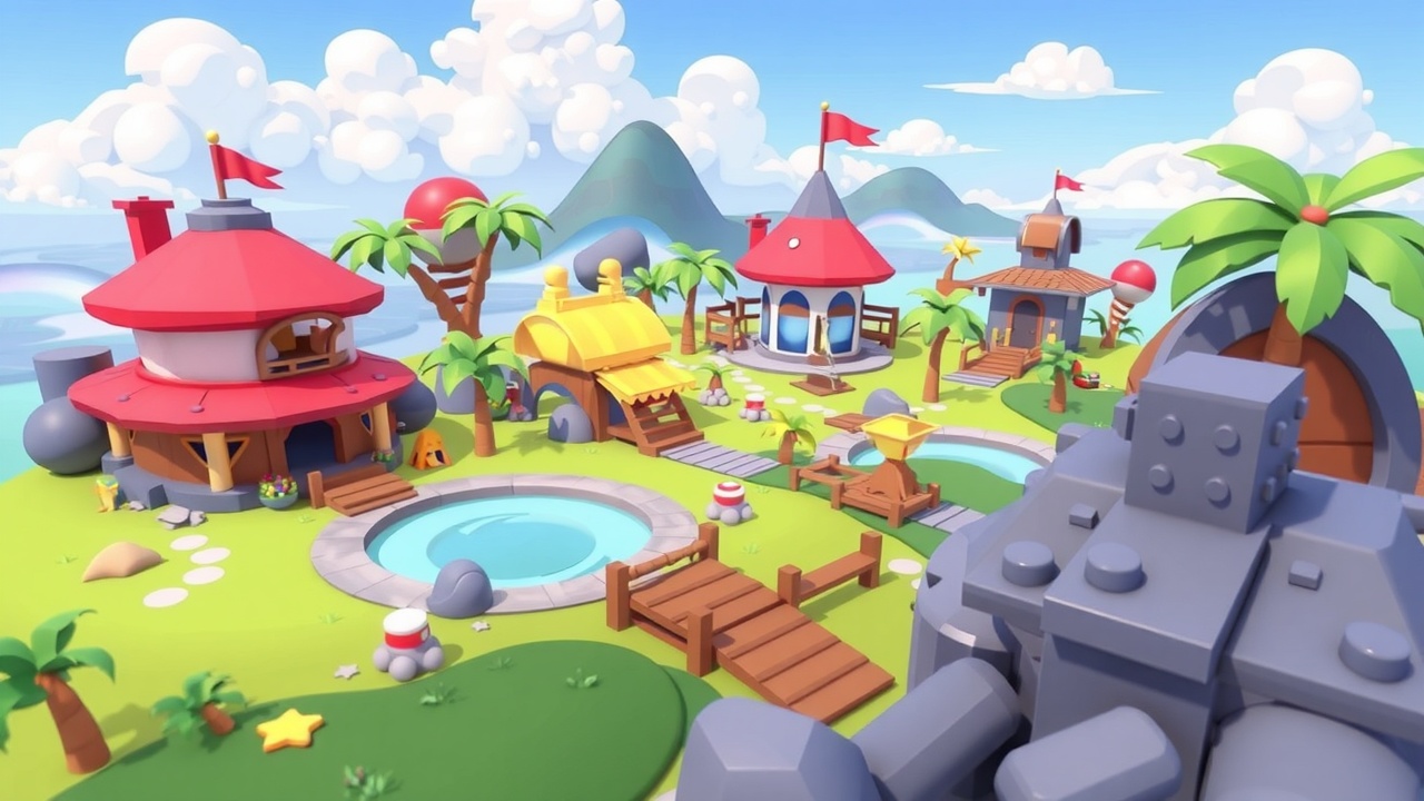 当然可以！您可以将标题改为：爱游戏推荐：Unity3D战争策略资产包-卡通乐园LowPolyArt精彩呈现这样不仅包含关键词爱游戏，同时也符合SEO标题优化的逻辑，能够吸引更多相关搜索的用户。
