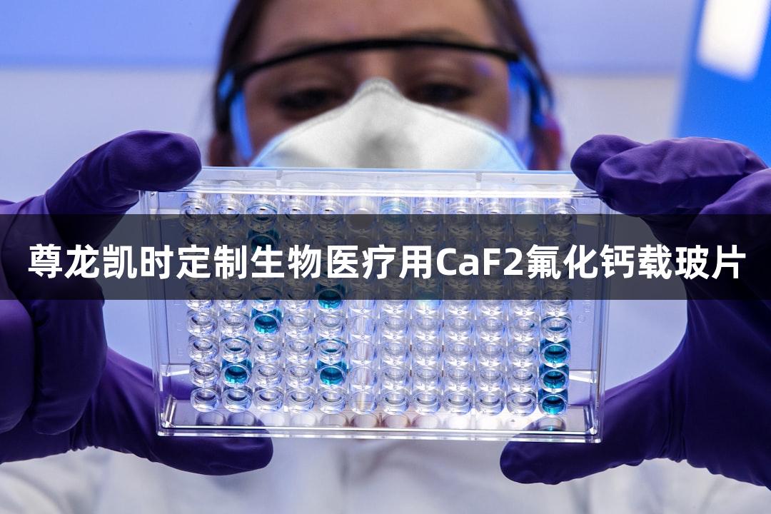 尊龙凯时定制生物医疗用CaF2氟化钙载玻片