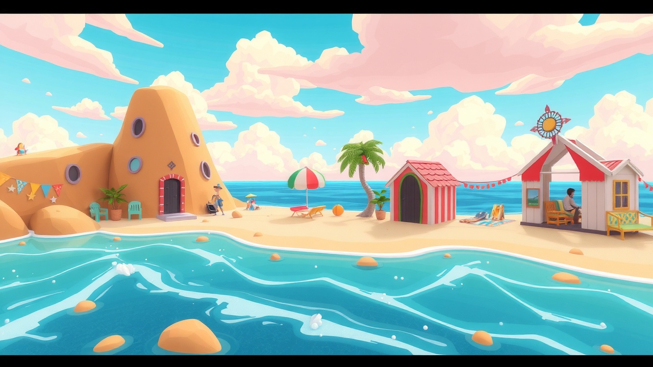 如何在Unity3D中使用URP打造复古海边场景？—j9九游会游戏就绪级别攻略